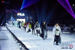 FILA松花湖冰雪大秀引领意式高端滑雪新风尚