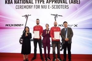 TüV莱茵助力小牛电动滑板车通过德国eKFV型式认证